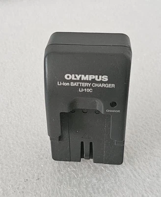 Cargador de batería genuino para cámara Olympus LI-10C LI10C para batería LI-10B SIN cable Foto 1 de 4