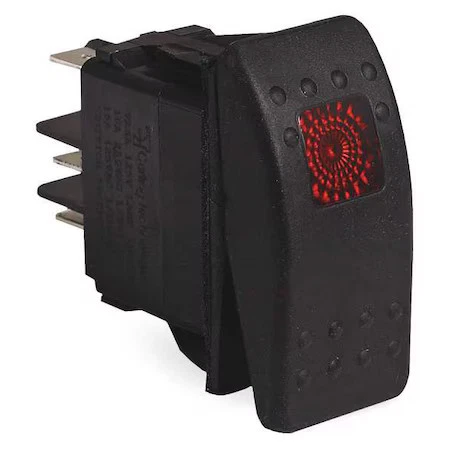 Mi-T-M 32-0669 Rocker Switch, With Lamp