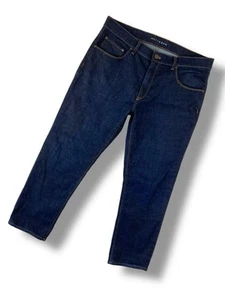 MOTT & BOW "Straight Crosby" Herren Jeans Größe 38/29 Dunkelblau C Stretch Denim EUC - Bild 1 von 15