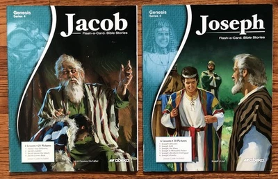 Abeka Flash A Card Bible Stories Genesis Series 4 and 5 - Jacob and Joseph - Image 1 of 4