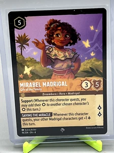 Disney Lorcana Super Rare Mirabel Madrigal Trading Card 18/204 Ursula’s Return  - Picture 1 of 2