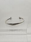 Sterling Silver 925 Scroll Cuff Mexico Vintage Bracelet 6" 18.87g T5-81  Stamped