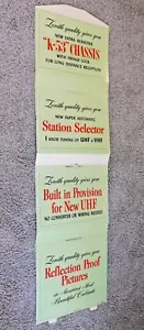 VTG NOS ZENITH ADVERTISING DISPLAY K-53 CHASIS WITH FRINGE LOCK EXTRA SENSITIVE - Imagen 1 de 11