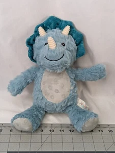 Juguete de peluche Triceratops de 12 pulgadas de dinosaurio verde azulado Spark Create Imagine - Imagen 1 de 10