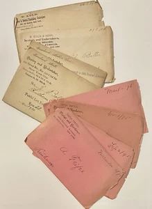 Antike viktorianische Friedhofsaufzeichnungen NYC Säuglinge & kleine Kinder 1870-1890 - Bild 1 von 5