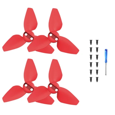 For DJI Neo RC Drone Colour Propeller Props 3-blades Low Noise Wing Parts 4Pcs - Image 1 of 4