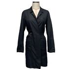 A.F. Robe manteau femme enveloppée noire Vandevorst Taille 6