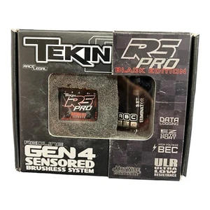 TEKIN RS PRO BLACK Edition w/ 3.5T REDLINE GEN4 SENSORED BRUSHLESS SYSTEM - Picture 1 of 3
