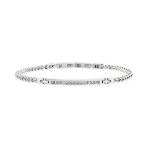 BREIL BRACCIALE DA UOMO IN ACCIAIO CON ZIRCONI TJ3366 (0908) - Imagen 1 de 3