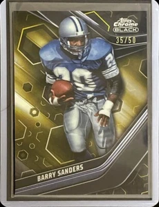 Barry Sanders - 2023 Topps Composite - Chrome Black - Gold - Numbered /50 #118 - Bild 1 von 1
