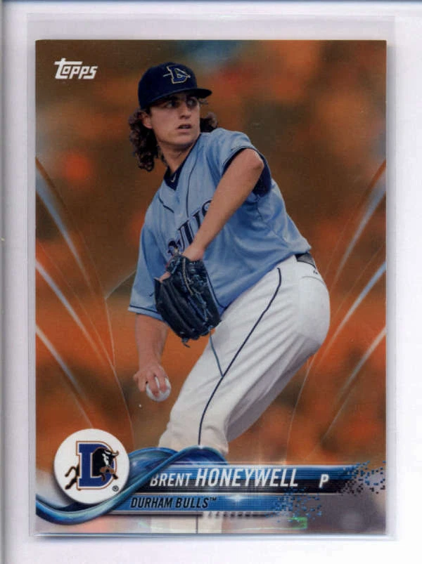 BRENT HONEYWELL 2018 TOPPS PRO DEBUT #170 ORANGE ROOKIE #12/25 AJ3396 - Image 1 of 1