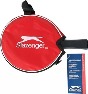Tischtennisschläger mit Hülle Tabletennis Tischtennis Schläger Slazenger 180g - Bild 1 von 4