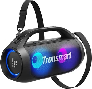 40W Portable Bluetooth Speaker, IPX6 Waterproof, LED Lights, Party Outdoor - Picture 1 of 11