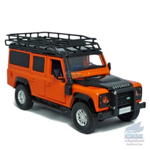 Land Rover Defender 1:32 Model Car Diecast Toy Vehicle Collection Gift Orange - Picture 1 of 12