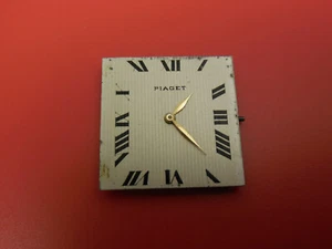 100% GENUINE PIAGET 9P 18 JEWEL MECHANICAL HAND WINDING MOVEMENT DIAL HANDS - Picture 1 of 3
