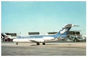 Cartolina aereo Republic Airlines Douglas DC 9 15  - Foto 1 di 2