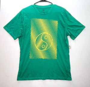 BP. Nordstrom NWT Green Men Size Small S Ying Yang Graphic Tee - Picture 1 of 5