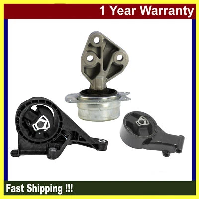 MotorKing Auto Transmission Mount For Buick Lacrosse 2012-2014 2.4L L4 Set 3PCS - Image 1 of 4