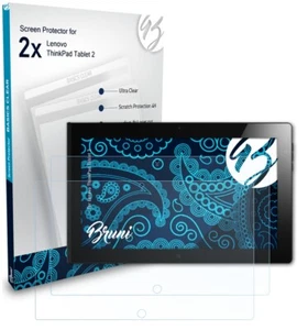 Bruni 2x Protective Film for Lenovo ThinkPad Tablet 2 Screen Protector - Afbeelding 1 van 8