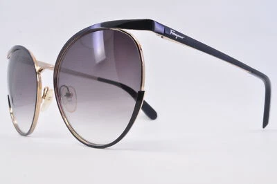 Salvatore Ferragamo Sunglasses SF165S 017 Black/Gold, Size 58-19-140 - Image 1 of 4