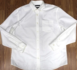 CAMISA BANANA REPUBLIC UNTUCKED STANDARD FIT 100% ALGODÓN BLANCA Talla X-GRANDE, XL - Imagen 1 de 4