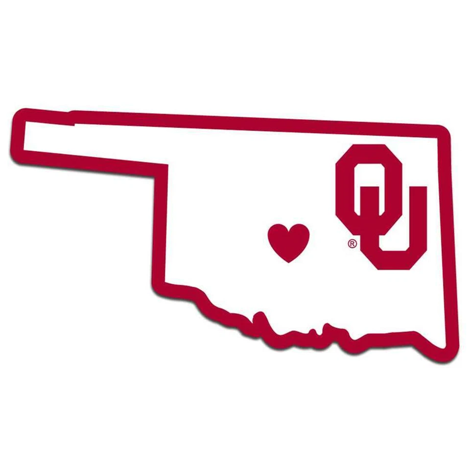 Oklahoma Sooners Home State Decal - Image 1 of 1