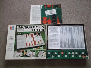 MB Games Teach Yourself Backgammon Tutor 1975 Vintage/Retro Game Ages 10-Adult - Picture 1 of 3