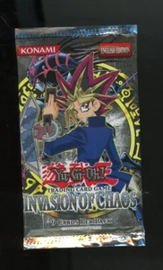 Yugioh Invasion of Chaos Sealed Booster Pack ungewogen - Bild 1 von 2