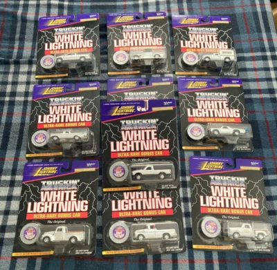 Johnny lightning Truckin America white lightning  set of 10 Trucks - Image 1 of 4
