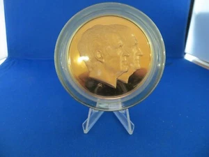 RICHARD NIXON SPIRO AGNEW INAUGURATION Bronze Medal Franklin Mint - Picture 1 of 3