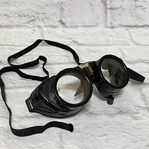 GAFAS de baquelita vintage gafas de seguridad moto gafas steampunk - Imagen 1 de 7