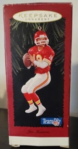 Kansas City Chiefs Joe Montana 1995 Hallmark Keepsake Ornament Team NFL - Picture 1 of 4