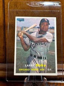 1957 Topps Larry Doby #85 HOF White Sox