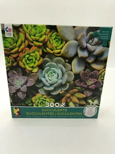 Ceaco Sukkulenten Blumen - Rosette - 300-teiliges Puzzle - NEU! - Bild 1 von 6