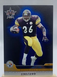 Jerome Bettis 2001 Pacific Vanguard Blue /299 Steelers HOF - Bild 1 von 10