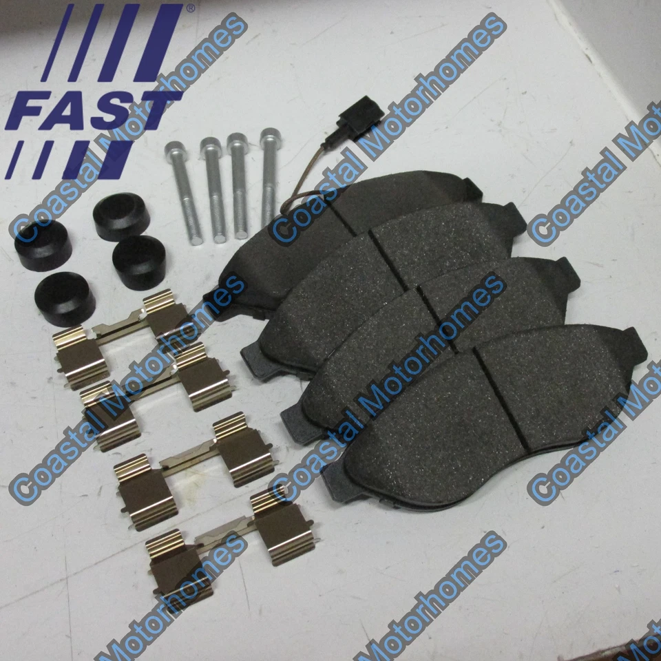 Fits Fiat Ducato Peugeot Boxer Citroen Relay Front Brake Pad Set 77364014 - Image 1 of 1