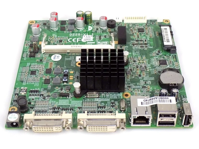 IGEL D220-V1.1 Motherboard Intel Atom E3815 Intel HD-Grafik SO-Dimm RJ45 USB DVI - Bild 1 von 1