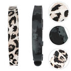 2 Soft And Comfortable Leopard Print Silicone Bands For Flex 2