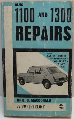 Blmc 1100 and 1300 Reparación - B C Macdonald Paperfront Manual - más En Imagen - Imagen 1 de 4