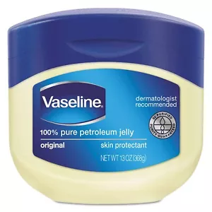Vaseline Original Petroleum Jelly 13 oz - Hypoallergenic Moisturizer for Dry ... - Picture 1 of 9