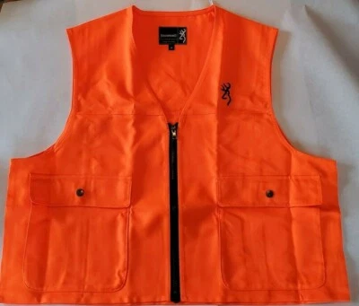 Browning Safety Shooting/Hunting Vest Blaze Orange 3051000102 M - Image 1 of 4