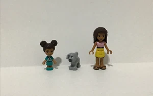 LEGO Friends 41698 Pet Playground Minifigures Andrea, Liz & Dog frnd516, frnd517 - Picture 1 of 3