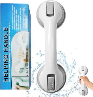 MANIGLIA SOSTEGNO DI SICUREZZA VENTOSA BAGNO VASCA DOCCIA ANTISCIVOLO ANZIANO - Immagine 1 di 4
