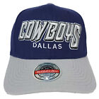 Chapeau à clapet flexible Dallas Cowboys Mitchell & Ness NFL Redline Flex 3D casquette logo neuf avec étiquettes