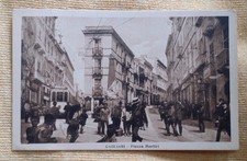 Cartolina Cagliari Primi '900 PIAZZA MARTIRI (viaggiata)         11/16
