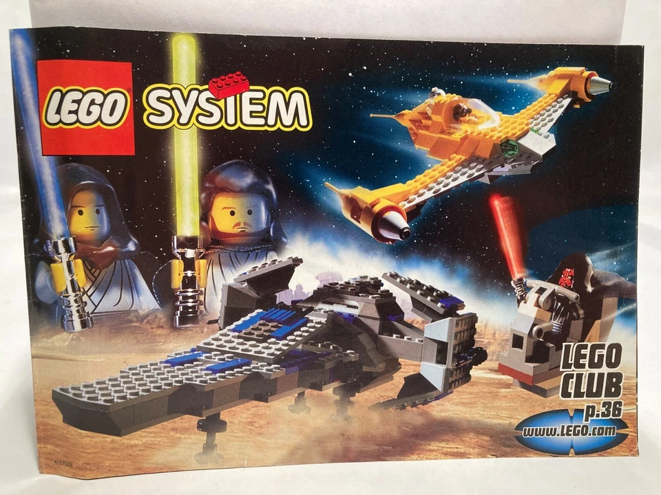 Lego 1999 Catálogo Folleto 4127018 Star Wars Ninja Rock Raiders más Foto 1 de 4