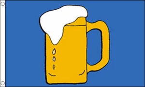 Bier große Flagge (8 Fuß x 5 Fuß) - Bild 1 von 1