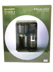Sharp HEALSIO TE-GS10A-B Green Tea Presso Matcha Tea Leaf Grind AC 100V JP NEW - Picture 1 of 7
