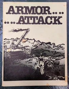CINEMATRONICS ARMOR ATTACK ARCADE OPERATING MANUAL - Picture 1 of 1