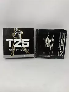 Lot Of 2 Beachbody P90X, T25 Extreme Home Fitness Workout - Disc DVD Set Read!! - Picture 1 of 7
